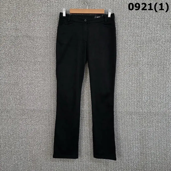 [BUNJANG] System Black Slim Fit Pants (Size 67-98) / 시스템 블랙 팬츠 슬림핏 67-98