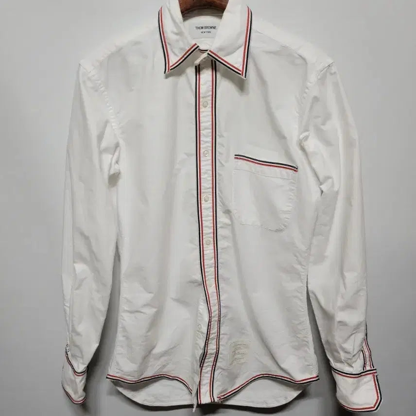 [BUNJANG] Thom Browne White Shirt Men's Medium / [남자M]톰브라운 화이트 셔츠