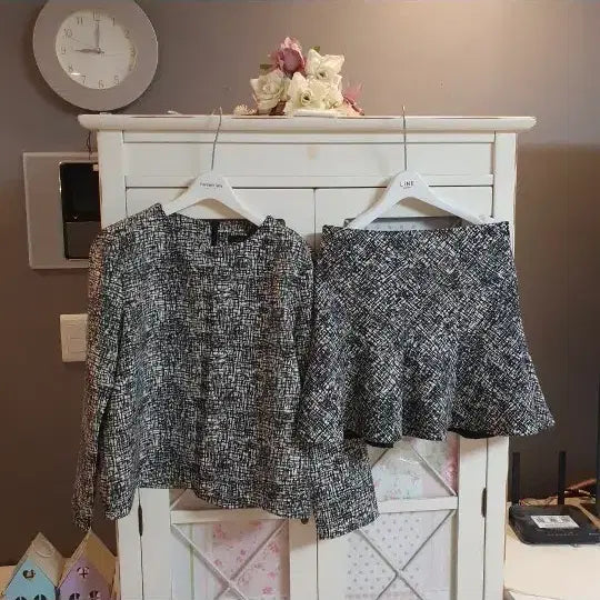 [BUNJANG] Zara Blouse and Skirt Set / 자라 블라우스 스커트 세트/55