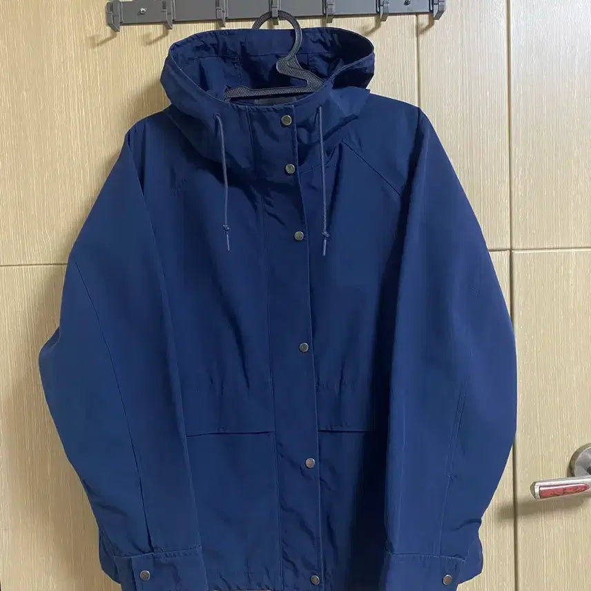 [BUNJANG] Uniqlo Women's Oversized Parka L Navy / *[UNIQLO] 여성용 유니클로 오버사이즈 파카 L사이즈