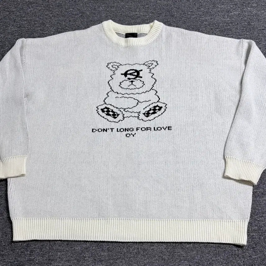 [BUNJANG] OY Bear Knit Sweater / OY 쿠마 베어 니트