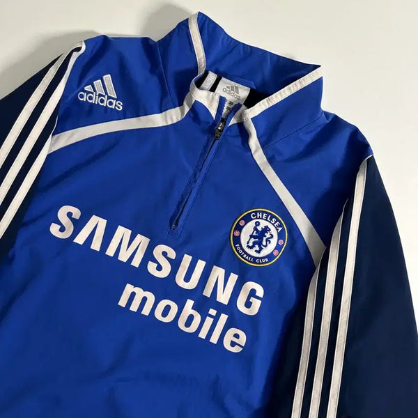 [BUNJANG] Adidas 07-08 Chelsea Training Anorak / 아디다스 07-08 첼시 웜업 트레이닝 아노락