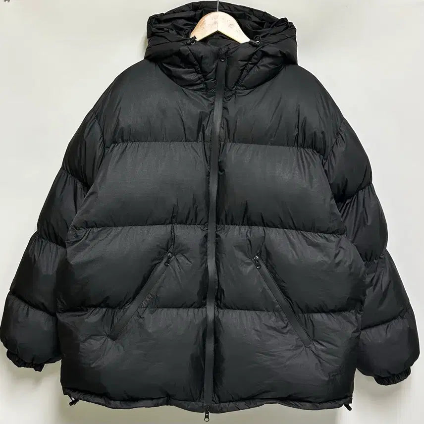 [BUNJANG] Burning Capone Black Oversized Welon Padding Jumper (Men's 110-115) / [남자-110~115 (3)]버닝카포네 블랙 오버핏 웰론 패딩 점퍼