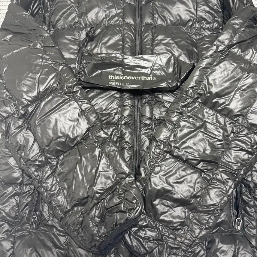 [BUNJANG] thisisneverthat Pertex Lightweight Padding Black M Size / 디스이즈네버댓 퍼텍스 경량패딩 블랙 M사이즈