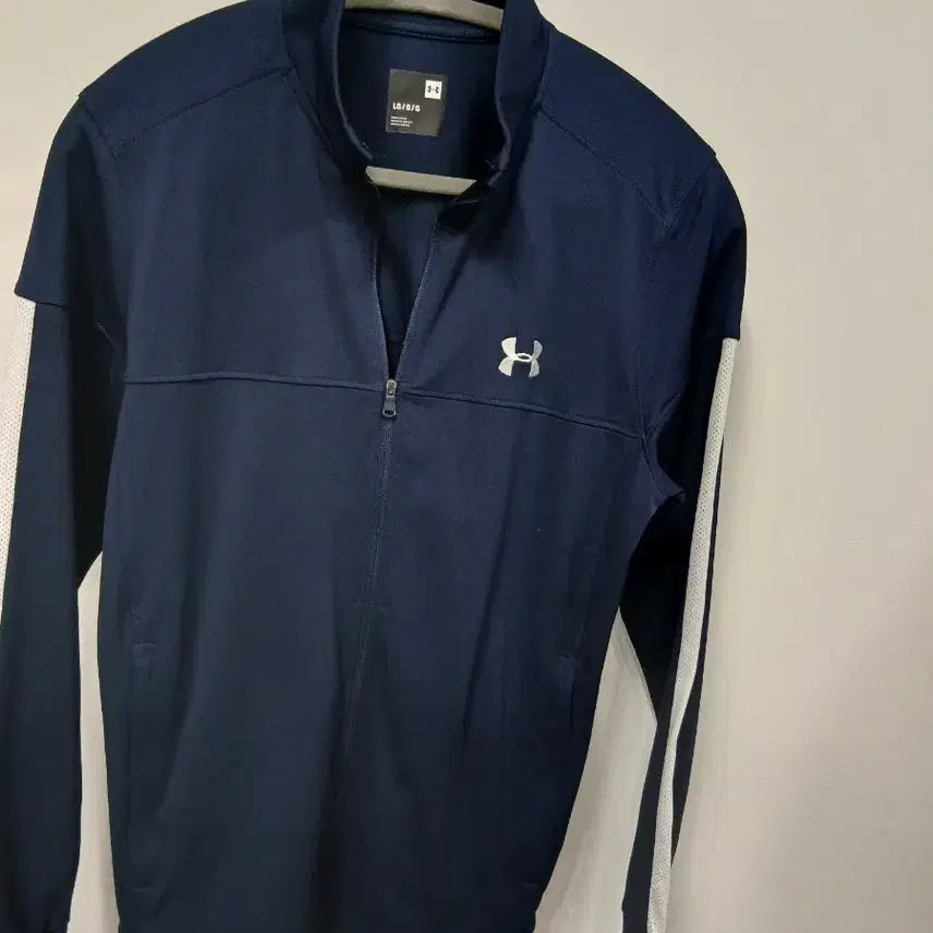 [BUNJANG] Under Armour Zip-Up Jacket Navy / 언더아머 집업 재킷 네이비