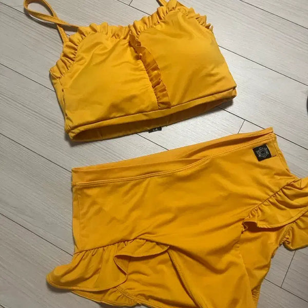 [BUNJANG] SL Polewear Yellow Set S / sl폴웨어 노랑세트 s