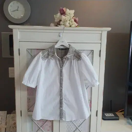 [BUNJANG] Zara White Blouse - Size 55 / 자라 블라우스/55