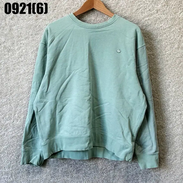 [BUNJANG] Adidas Oversized Sweatshirt Green L / 아디다스 오버사이즈 맨투맨 그린 L 0921