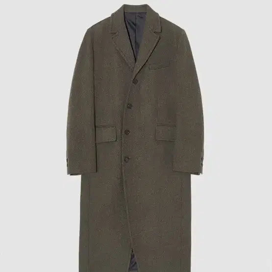 [BUNJANG] Maison Minied Curved Coat Khaki L / 메종미네드 커브 코트 카키 L 판매