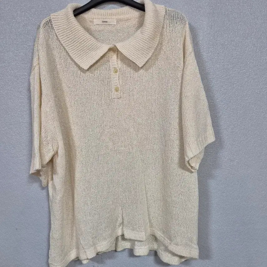 [BUNJANG] COVER Loose Fit Half Sleeve Knit / COVER 루즈핏 마실 반팔니트 프리