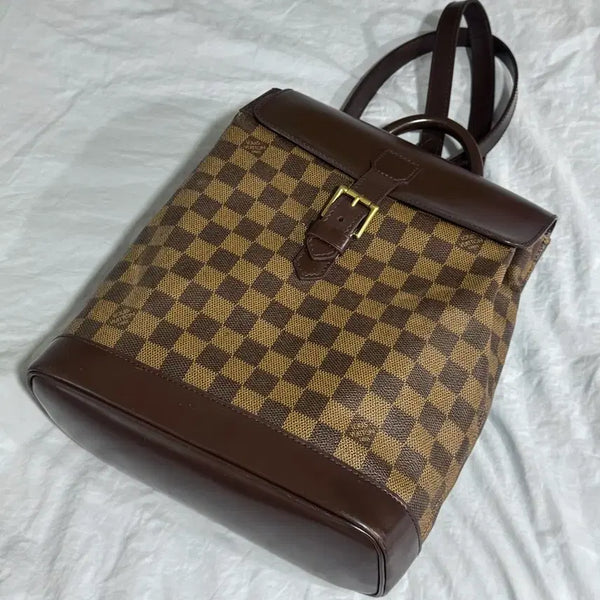 [BUNJANG] Louis Vuitton Damier Soho Backpack / 루이비통 다미에 소호 백팩