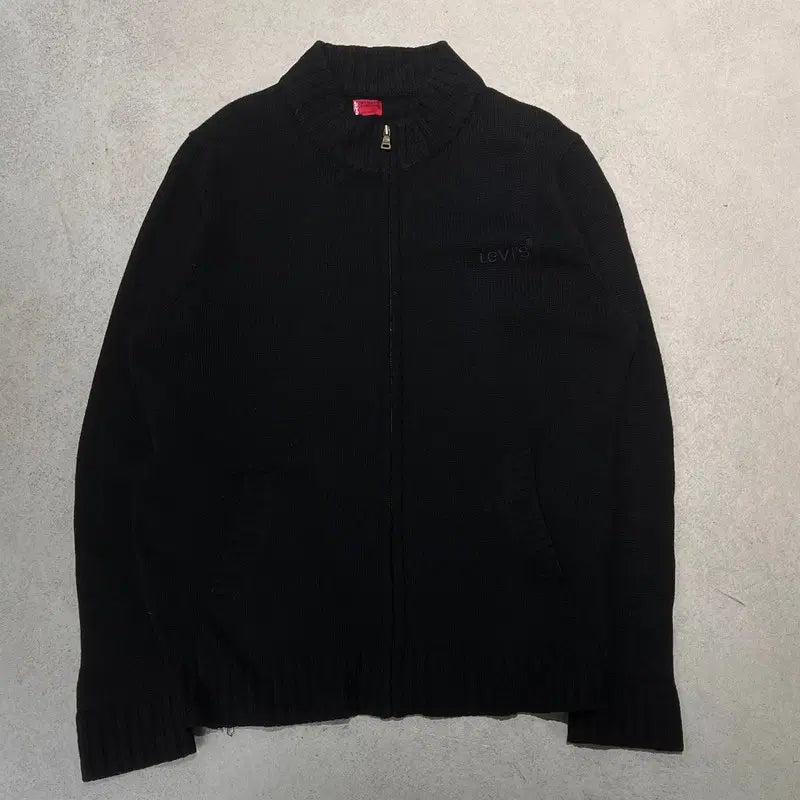 [BUNJANG] Levi's Logo Knit Zip-Up / 리바이스 로고 니트집업 s12748