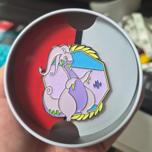 [BUNJANG] Pokemon Pokemon Store Random Badge Goomy / 포켓몬 포켓몬스터 팝업스토어 랜덤뱃지 미끄래곤
