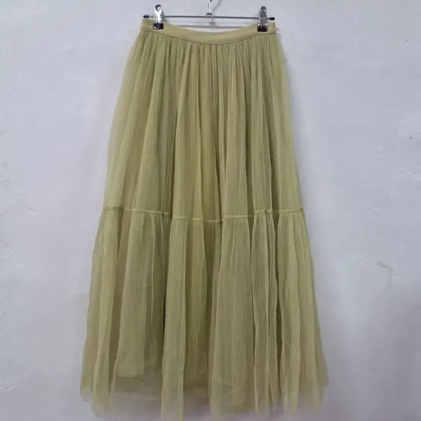 [BUNJANG] Ciao Panic Yellow Tulle Skirt / ciao panic 샤 스커트