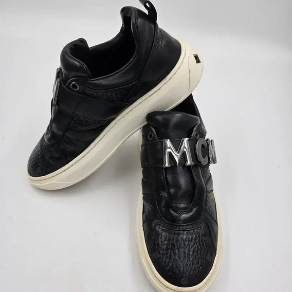 [BUNJANG] MCM Women's Leather Sneakers / MCM 여성 가죽 스니커즈 36(230)