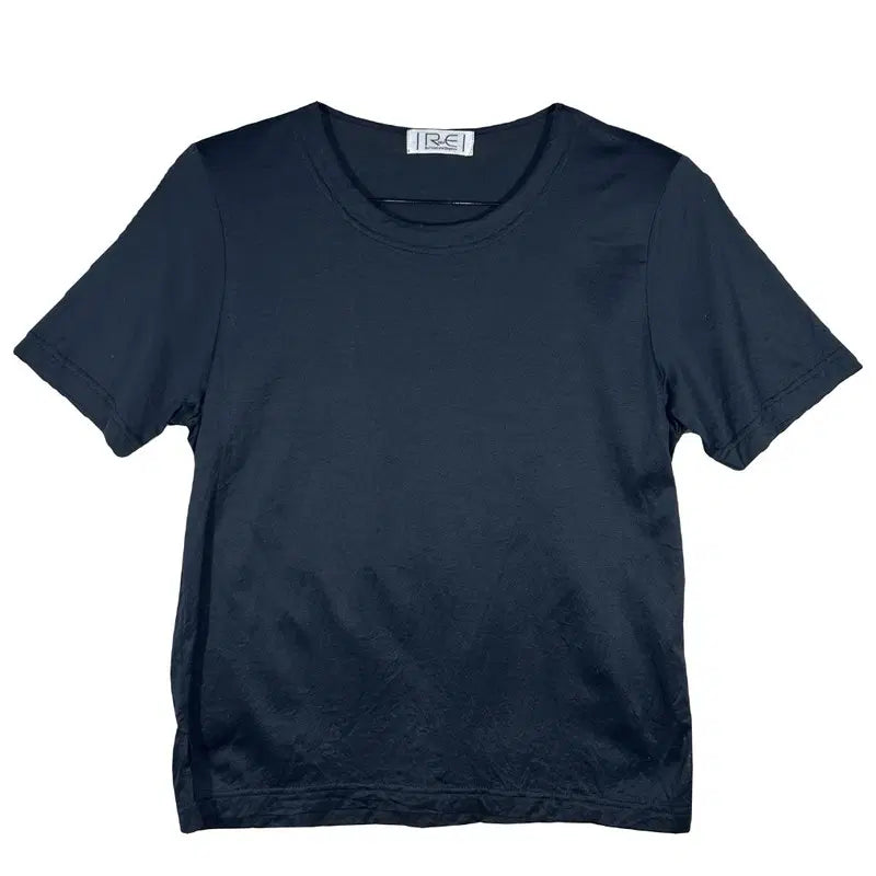[BUNJANG] REI Basic Plain Half-Sleeve T-Shirt M / REI 베이직 무지 반팔 티 [M] 데일리 캐주얼 코튼 100%