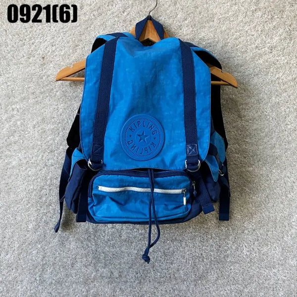 [BUNJANG] Kipling Blue Backpack / 키플링 백팩 블루 0921