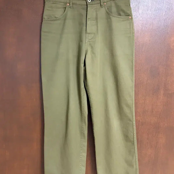 [BUNJANG] Less Chaino Olive Pants / 뤠쓰 치노 올리브팬츠