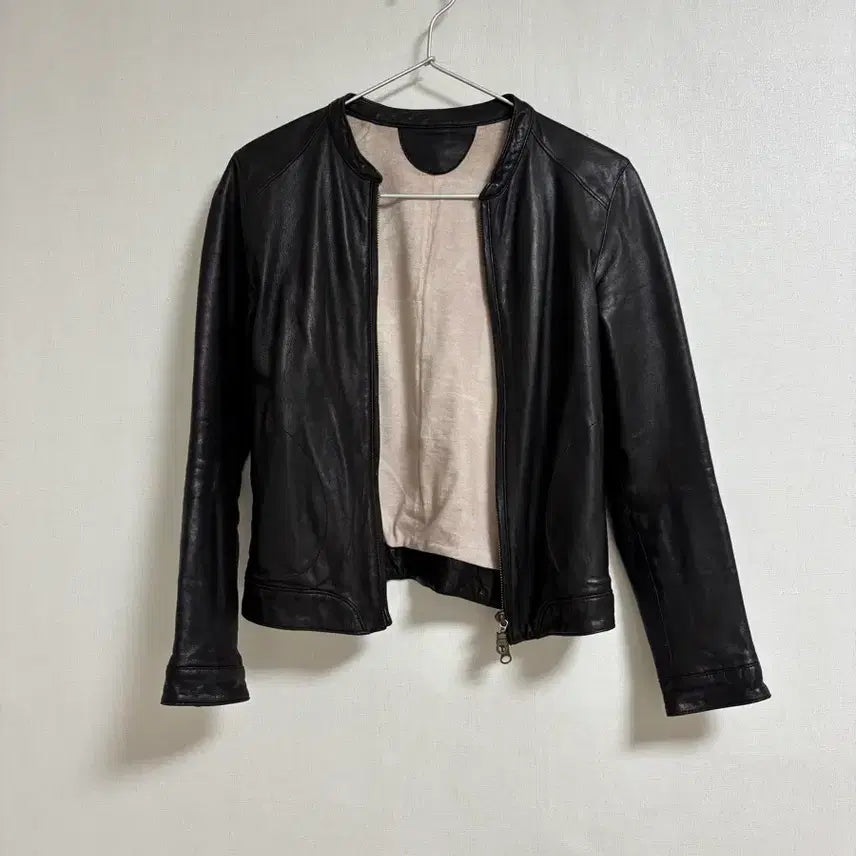 [BUNJANG] Nitca Genuine Leather Cropped Jacket XS / 양가죽 숏자켓 XS