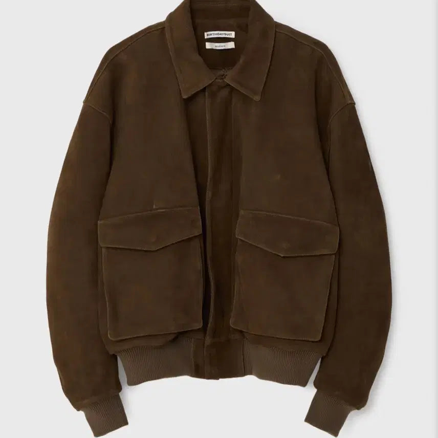 [BUNJANG] BIRTHDAYSUIT Real Suede Blouson Jacket / 벌스데이수트 BIRTHDAYSUIT A2 리얼 스웨이드 자켓