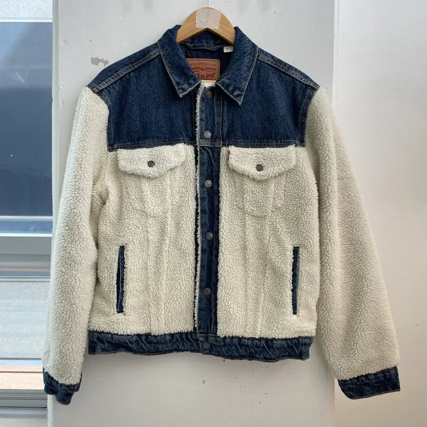 [BUNJANG] Levi's Sherpa Fleece Jacket (Men's) / (M) 리바이스 셰르파 플리스 자켓
