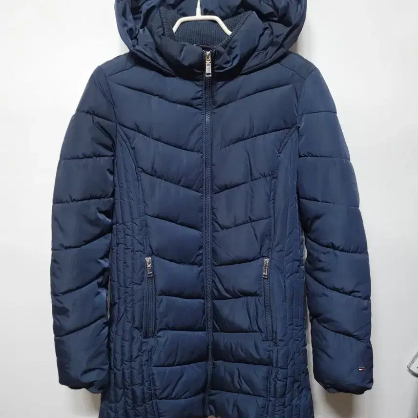 [BUNJANG] Tommy Hilfiger Quilted Padding Navy / (여S추천)타미힐피거 퀼팅 패딩 네이비