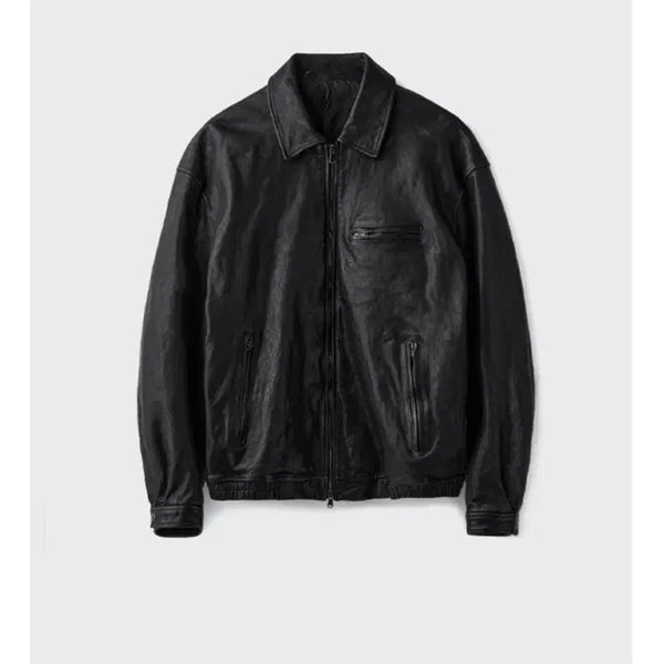 [BUNJANG] UNIONBLUE Italy Lambskin Single Jacket Black Edition / [XL] 유니온블루 이태리 램스킨 싱글 자켓 블랙에디션 UNIONBLUE ITALY LAMBSKIN SINGLE JACKET [BLACK EDITION]