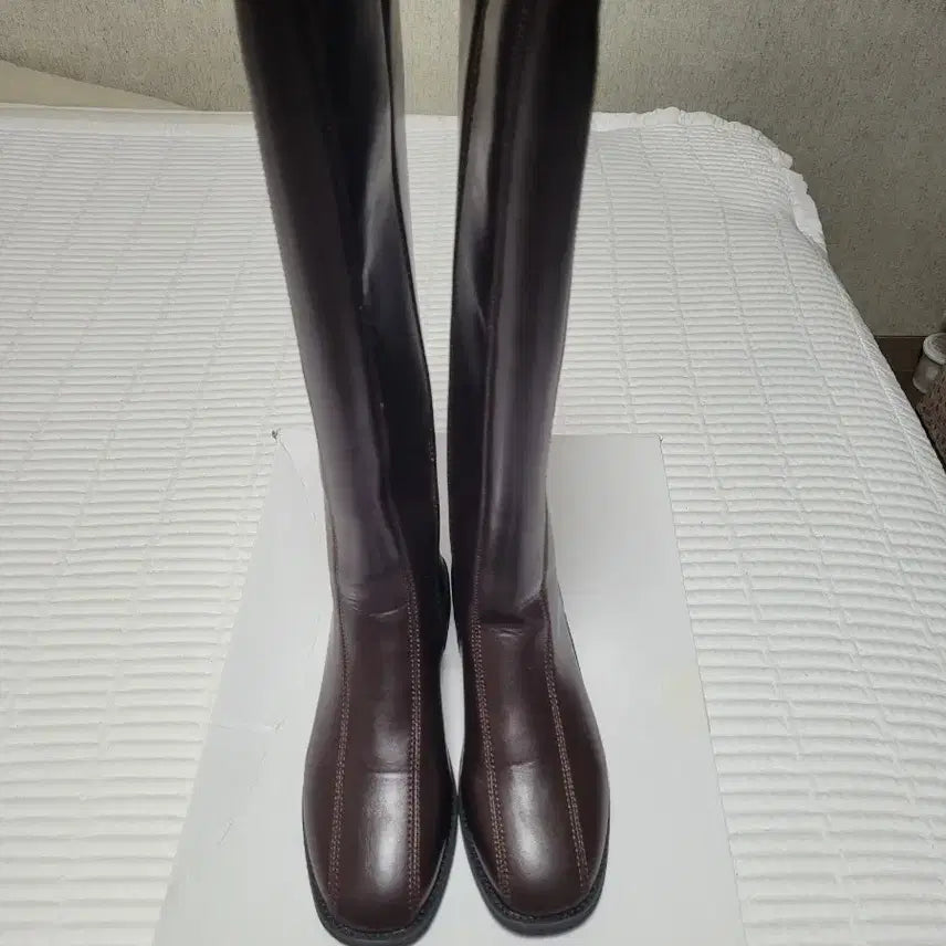 [BUNJANG] ZigZag Site 240mm Tall Boots / 롱부츠