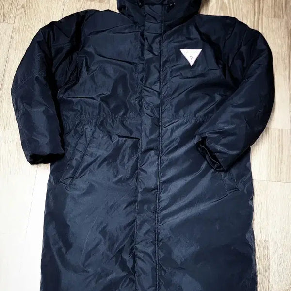 [BUNJANG] Guess Down Long Padded Coat Black M / 게스 롱패딩 오리솜털 오리깃털 블랙 M사이즈