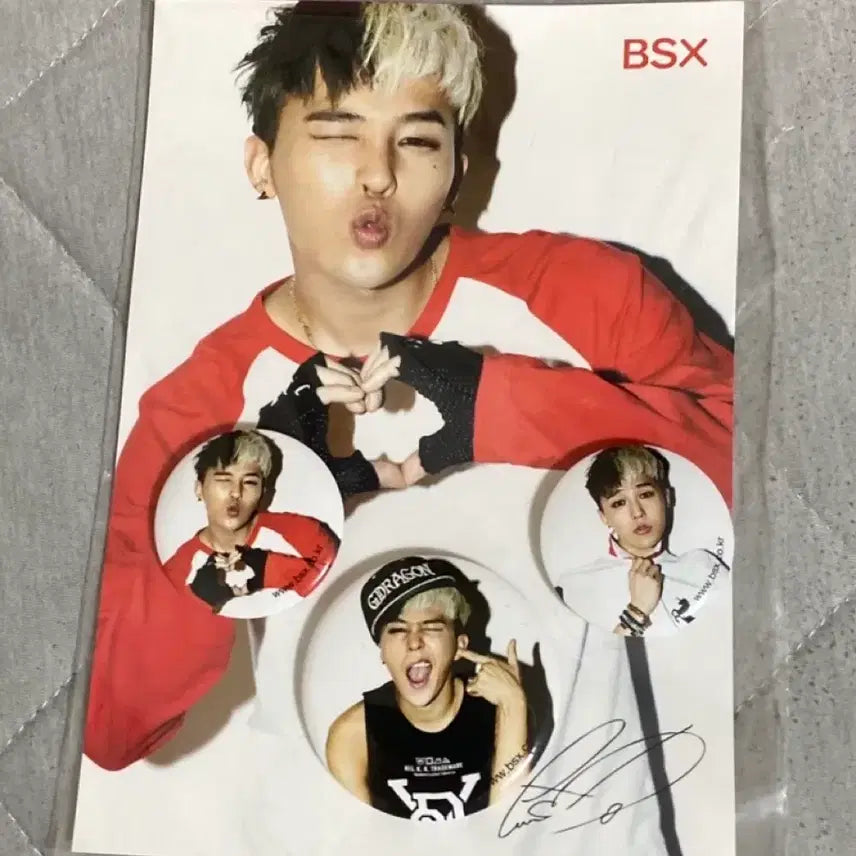 [BUNJANG] G-Dragon BSX Collaboration Can Badge / 지드래곤 BSX 광고 캔뱃지