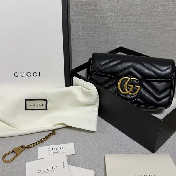 [BUNJANG] Gucci Matelassé Super Mini Bag / 구찌 마틀라세 슈퍼미니