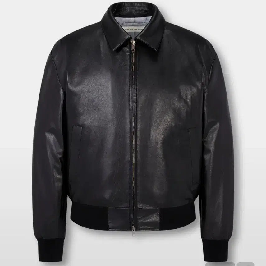 [BUNJANG] Man on the Moon Leather Jacket / [M] 맨온더분 정가 140  레더자켓
