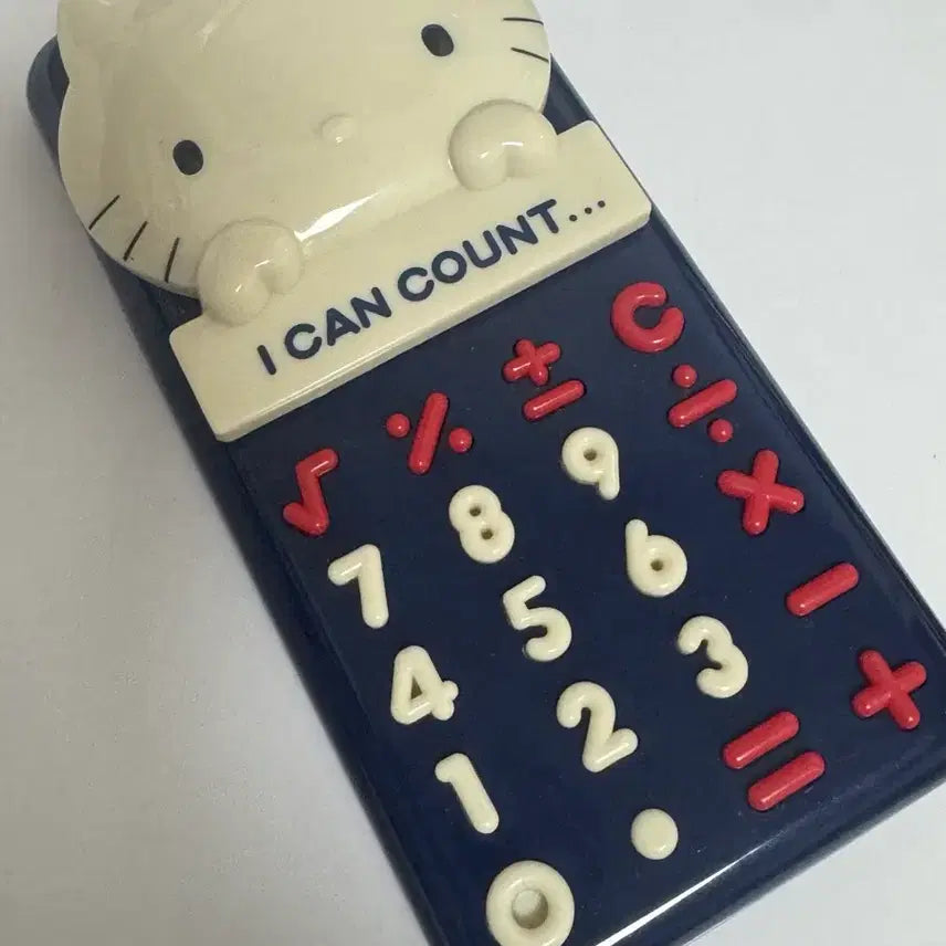 [BUNJANG] Sanrio Hello Kitty Retro Slide Calculator / 작동0)2009 고전 레어 헬로키티 슬라이드 레트로 계산기