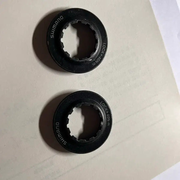 [BUNJANG] Shimano Rotor Lockring Set (Front & Rear) / 시마노 로터 락링 앞뒤