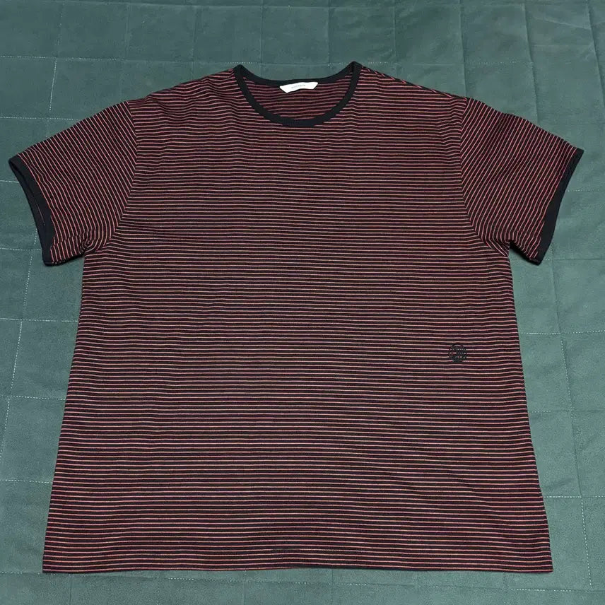 [BUNJANG] Marine Stripe Ringer T-Shirt / 문선 Marine Stripe Ringer 반팔 티셔츠