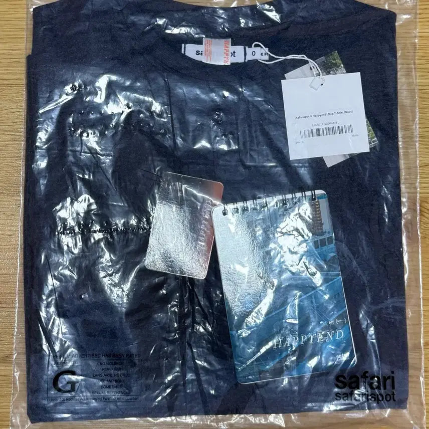 [BUNJANG] Safarispot Hug T-Shirt / 사파리스팟 해피앤드 허그 반팔 티셔츠 safarispot hug t shirt