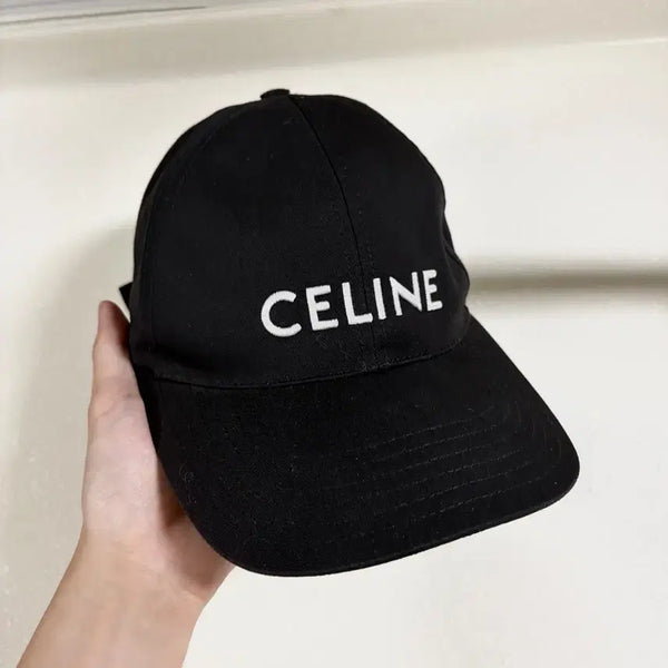 [BUNJANG] Celine Logo Ball Cap Black L / [백화점제품/L] 셀린느 로고 볼캡 블랙
