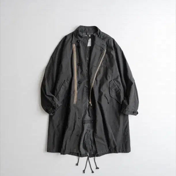 [BUNJANG] Beheavyer Motorcycle Field Coat Graphite M / 비헤비어 다잉 모터사이클 필드 코트 그라파이트 M