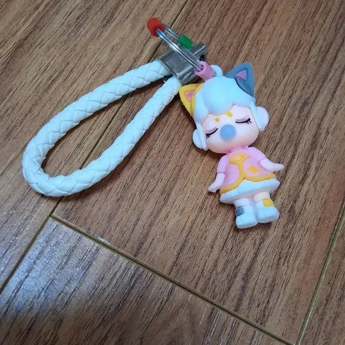 [BUNJANG] Pink Doll Keychain / 키링 인형 핑크