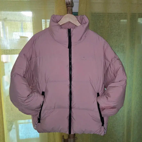 [BUNJANG] Eider Short Puffer Padding L Pink / 아이더 숏 푸퍼 패딩 L 핑크