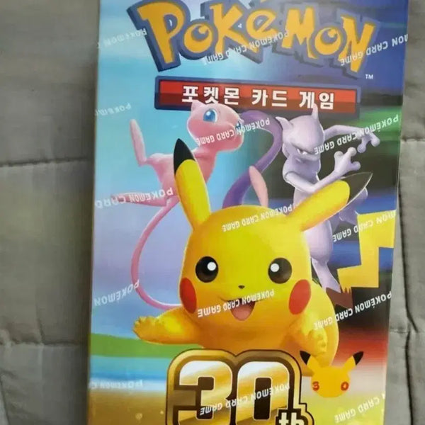 [BUNJANG] Pokemon 30th Anniversary Box / 포켓몬카드 30주년 박스