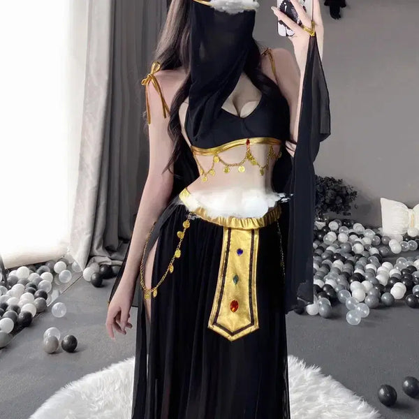 [BUNJANG] Jasmine Cosplay Set / 자스민 코스프레 블랙