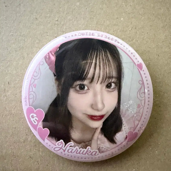 [BUNJANG] Haruka Sakuraba Can Badge / 사쿠라바 하루카 캔뱃지