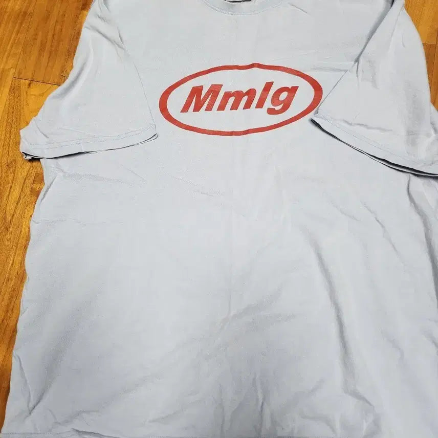 [BUNJANG] Mmlg Light Blue T-Shirt / Mmlg 하늘색 반팔티