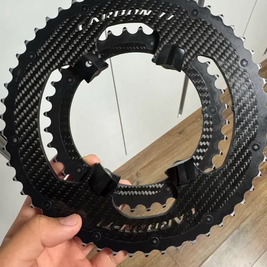 [BUNJANG] EXCAVARYING Carbon TE Chainring 53-36 / 엑스카보링 카본티 체인링