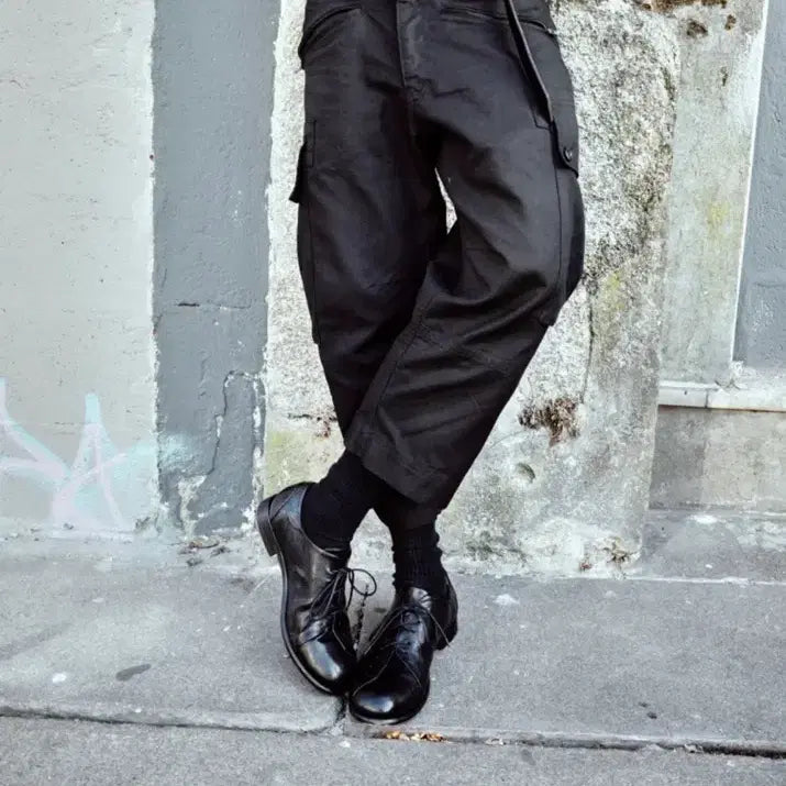 [BUNJANG] Mono Privé Half Cargo Black / 모노프리베 하프 카고 블랙2