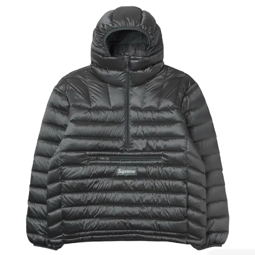 [BUNJANG] Supreme Micro Down Pullover Silver / 슈프림 마이크로 다운 풀오버 실버