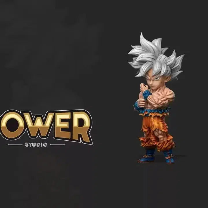 [BUNJANG] Power Saiyan Ultra Instinct Goku Resin Figure / power 파워사 무의식의 극의 오공 레진월콜 피규어