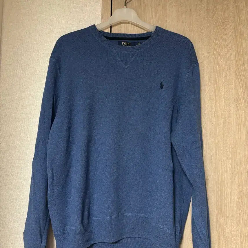 [BUNJANG] Polo Knit Sweater Sky Blue L Size / 폴로 니트