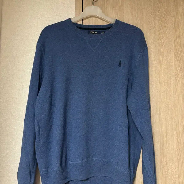[BUNJANG] Polo Knit Sweater Sky Blue L Size / 폴로 니트